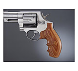 Image of Hogue Taurus Med. &amp; Lg. Rd. Butt Handgun Grip Tulipwood Stripe/Cap, Checkered 65721