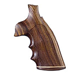 Image of Hogue Taurus Med. &amp; Lg. Sq. Butt Handgun Grip CocoBolo Stripe/Cap, Checkered 66821