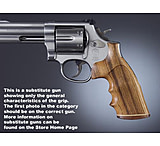 Image of Hogue Taurus Med. &amp; Lg. Sq. Butt Handgun Grip Goncalo Stripe/Cap, Checkered 66221