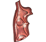 Image of Hogue Taurus Med. &amp; Lg. Sq. Butt Handgun Grip Rose Lam Top Finger Groove 66550