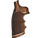 Image of Hogue Taurus Med. &amp; Lg. Sq. Butt Handgun Grip Rosewood Stripe/Cap, Checkered 66921