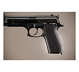 Image of Hogue Taurus PT-99 PT-92 PT-100 PT-101 Handgun Grip Safety Only Checkered Aluminum - Brushed Gloss Clear Anodized 99155