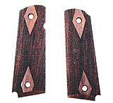 Image of Hogue Wood Handgun Grip Panel Colt Government 1911 Reproduction Models Rosewood 45911