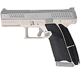 Hogue Wrapter Rubber 9mm Adhesive Pistol Grip, CZ P10 C, Black/Block Texture, 17838