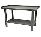 Image of Homak 59in Industrial Workbench, Gray