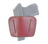 Image of Homeland HL036BRN Belt Slide Holster Pistol Small/Medium Brown Leather