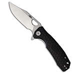 Image of Honey Badger Knives Medium Flipper Clip Point Black FRN 3.25 Satin A7B4394C