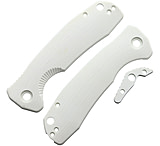 Image of Honey Badger Knives Large Linerlock Handle White