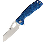 Image of Honey Badger Knives Lg Warncleaver Linerlock Blue