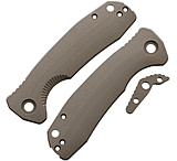 Image of Honey Badger Knives Medium Linerlock Handle Tan