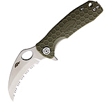Image of Honey Badger Knives Small Claw Linerlock Green