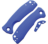 Image of Honey Badger Knives Small Linerlock Handle Blue