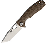 Image of Honey Badger Knives Small Linerlock Tan