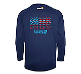 Image of Hook &amp; Tackle Men's American Fish L/S UV Fishing Shirt 316EE234