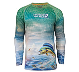 Image of Hook &amp; Tackle Men's Bull Dolphin L/S UV Fishing Shirt D83A0EA7