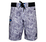 Image of Hook &amp; Tackle Men's Camo Hex Stretch Fishing Boardshort 26F4F12D