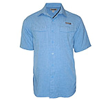 Image of Hook &amp; Tackle Men's Captiva Island S/S UV Vented Fishing Shirt DDEA70E9
