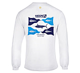 Image of Hook &amp; Tackle Men's Fish Flags L/S UV Fishing T-Shirt 6971C043