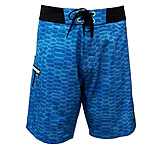 Image of Hook &amp; Tackle Men's Fish Scales Stretch Fishing Boardshort 826D93B4