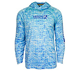 Image of Hook &amp; Tackle Men's Fish Shadows UV Fishing Hoodie E40ADB53