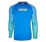 Image of Hook &amp; Tackle Youth Gradient Waves UV Fishing Shirt 8-20 1D7D4B09