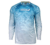 Image of Hook &amp; Tackle Men's Marlin Hex L/S UV Fishing Shirt E8F9A548