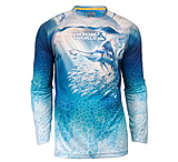 Image of Hook &amp; Tackle Men's Marlin Strike Dolphin L/S UV Fishing Shirt D5A8CDDE