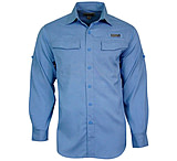 Image of Hook &amp; Tackle Men's Troller L/S UV Vented Fishing Shirt 4284EB78