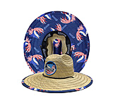 Image of Hook &amp; Tackle Sails &amp; Stripes Straw Hat 8CA52784