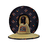 Image of Hook &amp; Tackle University of Miami Shark Research Straw Hat 0127A6C6