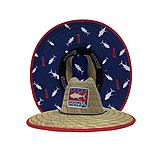 Image of Hook &amp; Tackle White Tuna Straw Hat A670F0E1