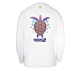 Image of Hook &amp; Tackle Women's Turtle Flowers L/S UV Fishing Shirt 1E137ADB