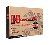 Hornady Dangerous Game .375 Ruger 300 grain Dangerous Game eXpanding Bonded Brass Cased Centerfire Rifle Ammo, 20 Rounds, 82336
