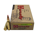 Hornady Custom 6.8mm Remington SPC 120 grain Super Shock Tip Brass Cased Centerfire Rifle Ammo, 20 Rounds, 8347