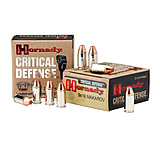 Hornady Critical Defense 9x18mm Makarov 95 grain Flex Tip eXpanding Brass Cased Centerfire Pistol Ammo, 25 Rounds, 91000