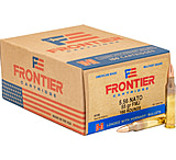Image of Hornady Frontier 5.56x45mm NATO 55 Grain Full Metal Jacket Brass Rifle Ammunition