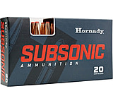 Hornady Subsonic .338 ARC 307 Grain Subsonic eXpanding Rifle Ammo, 20 Rounds, 82272