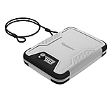 Image of Hornady TrekLite Lock Box, TSA Combination Lock, Polycarbonate Construction, Black and Gray