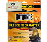 Image of Hot Hands Hothands Heated Neck Gaiter Mossy Oak Bu W/free Pck Warmrs