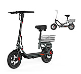 Image of Hovsco Porto Max Electric Scooter For Commute &amp; Grocery Shopping 6CB075D3