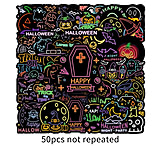 Image of Hovsco Spooky Stickers Pack50pcs B1F9EB4B