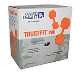 Image of Howard Leight Trustfitpod Without Cord Push-in Foam Earplug Sold By Counter Display Box Of 100 TRUSTFITPOD-1B