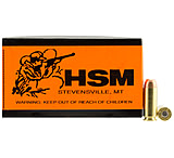 Image of HSM Ammunition Training 10mm Auto 200 Grain Full Metal Jacket Brass Cased Pistol Ammunition