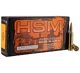 Image of HSM Ammunition Varmint .243 Winchester 75 Grain Spitzer Brass Cased Rifle Ammunition