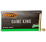 HSM Ammunition Game King .308 Winchester 150 Grain Spitzer Boat Tail Brass Cased Rifle Ammunition