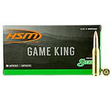 HSM Ammunition Game King 7mm-08 Remington 150 Grain Spitzer Boat Tail Brass Cased Rifle Ammunition
