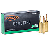 Image of HSM Ammunition .300 Remington Short Action Ultra Magnum 180 Grain Jacketed Soft Point Brass Cased Rifle Ammunition
