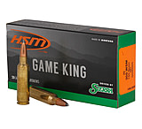 HSM Ammunition Game King .300 Winchester Short Magnum 150 Grain Sierra Gameking Brass Cased Centerfire Rifle Ammo, 20 Rounds, HSM-300WSM-39-N