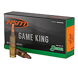 HSM Ammunition Game King .300 Winchester Short Magnum 165 Grain Sierra Gameking Brass Cased Centerfire Rifle Ammo, 20 Rounds, HSM-300WSM-40-N
