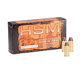HSM Ammunition Self-Defense .32 H&amp;R Magnum 100 Grain Jacketed Hollow Point Brass Cased Pistol Ammunition